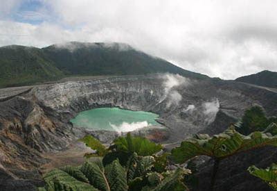 Vulkan-Expeditionen, Am Atem der Schpfung: Mittelamerika, Costa Rica, See in einem Krater